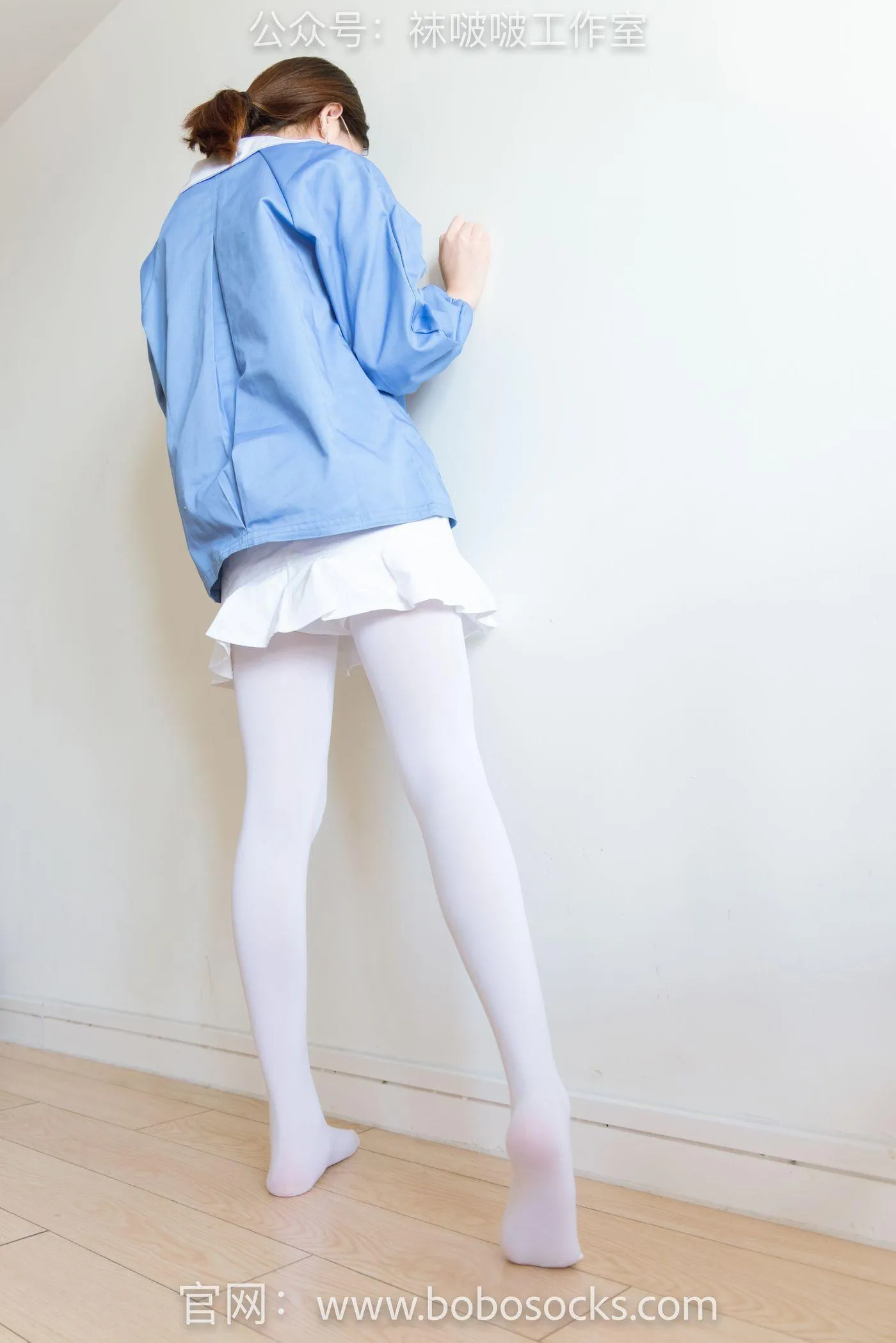 [BoBoSocks袜啵啵]NO.093 小甜豆-贝壳头、厚白丝 [132P]插图7